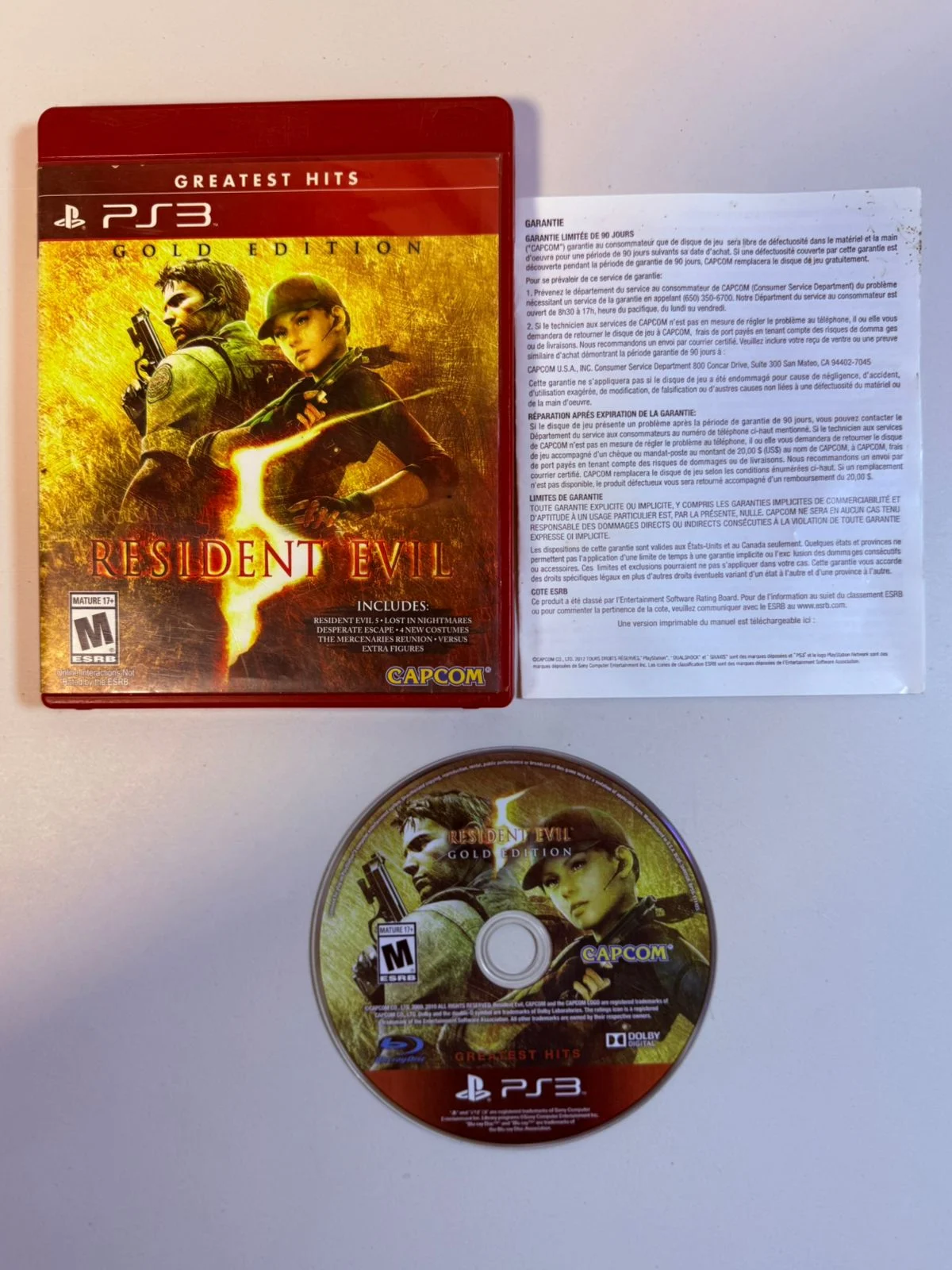 Resident Evil: Gold Edition Greatest Hits