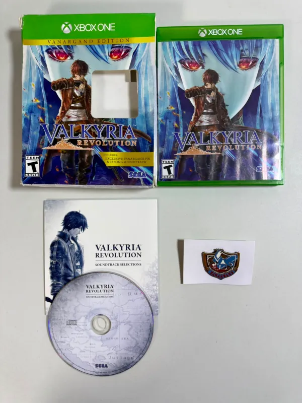 Valkyria Revolution Vanargand Edition - Broche Oficial de Metal