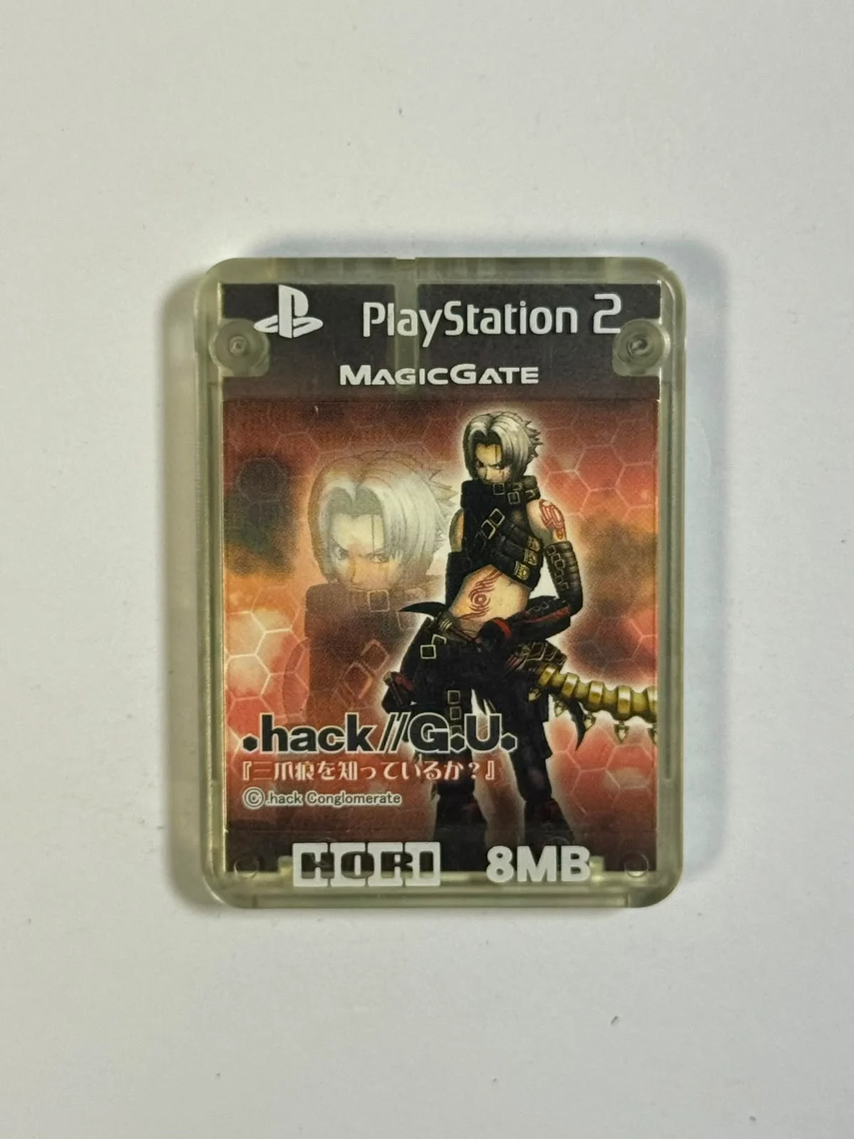Memory Card de 8 MB - Translúcido ( .hack//G.U)