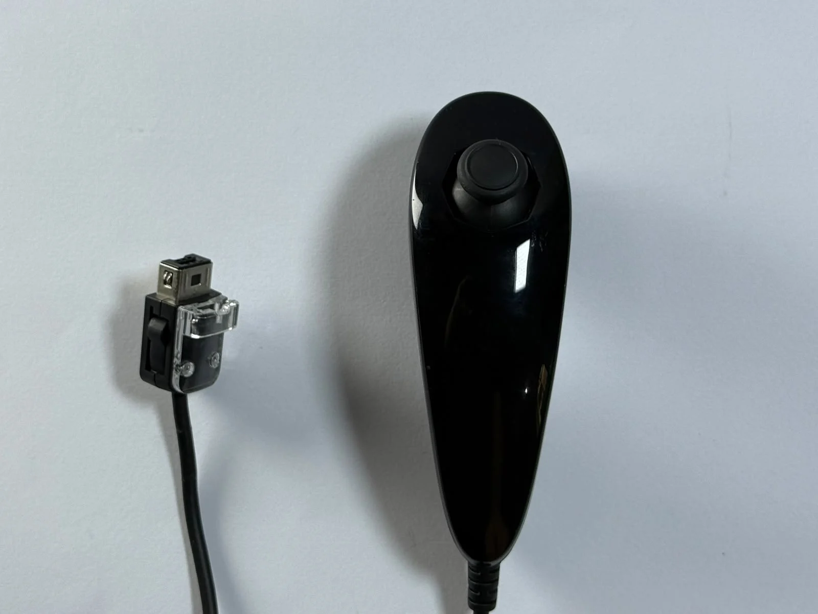 Controle Nunchuk Com Fio - Preto