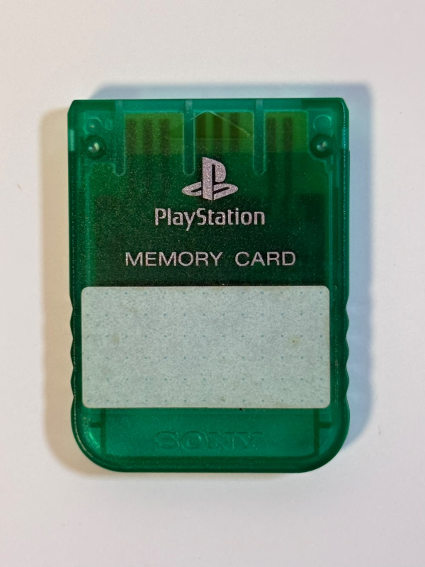 Memory Card - Verde Translúcido
