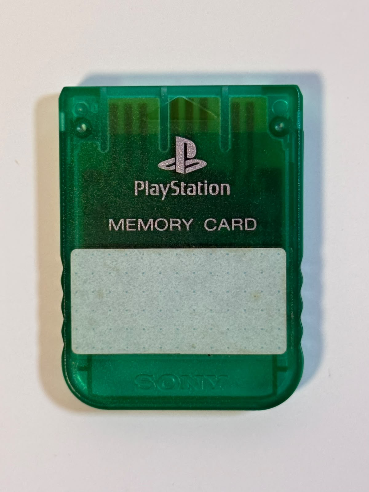 Memory Card - Verde Translúcido